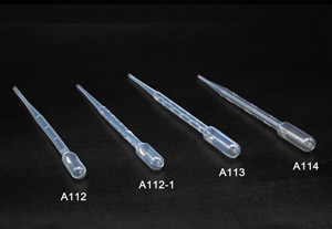 Transfer pipette---A112,A113,A114