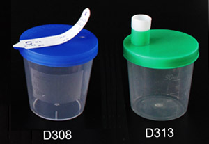 40ml Urine container(Snap cap with removable label)---D308,D313